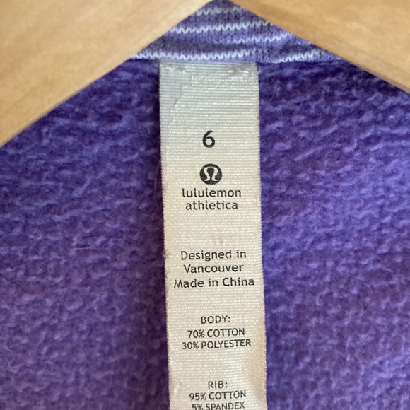 Lululemon Zip Hoodie size 6 - Picture 4 of 9